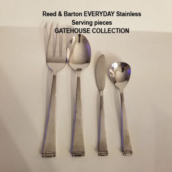 Reed & Barton Gatehouse pattern 4 piece lot - Picture 1 of 6
